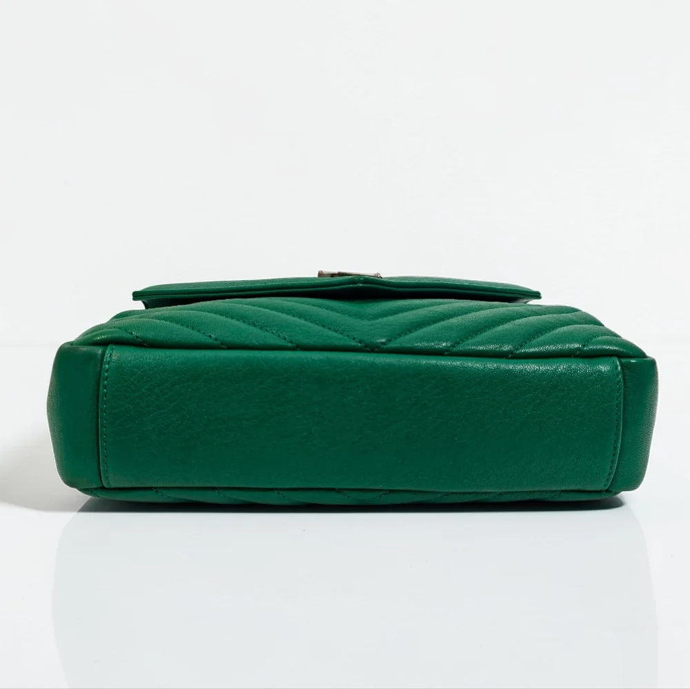 ✨️Authentic Saint Laurent College Medium In Quilted Leather - Picture 10 of 16